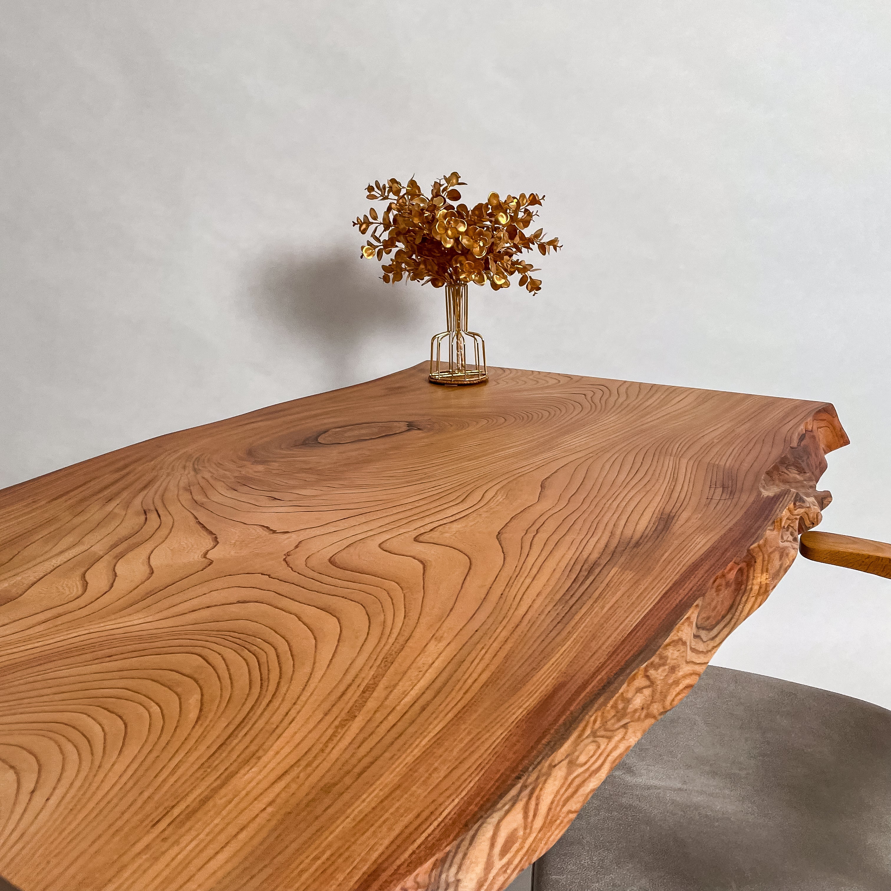 No.2077　欅（けやき）/一枚板デスク