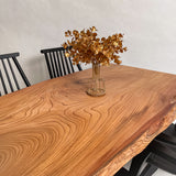 No.2077　欅（けやき）/一枚板ダイニングテーブル