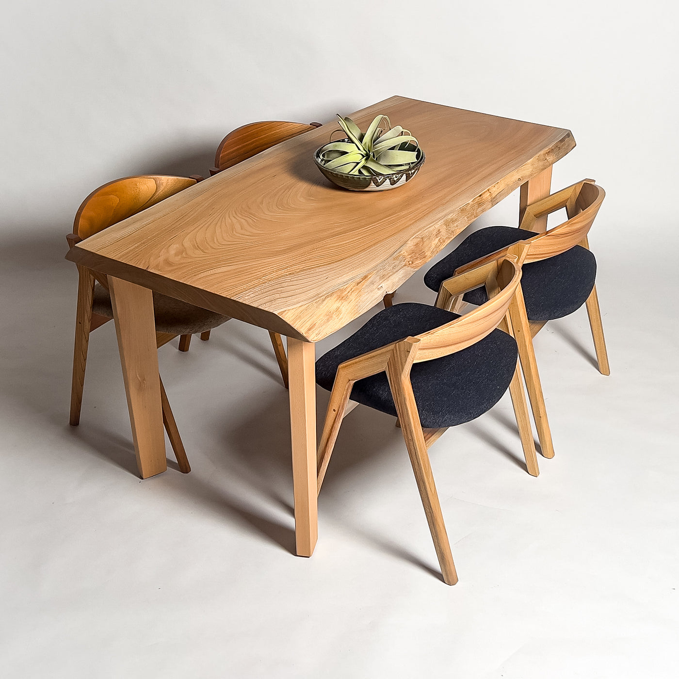 No.2162　欅（けやき）/一枚板ダイニングテーブル