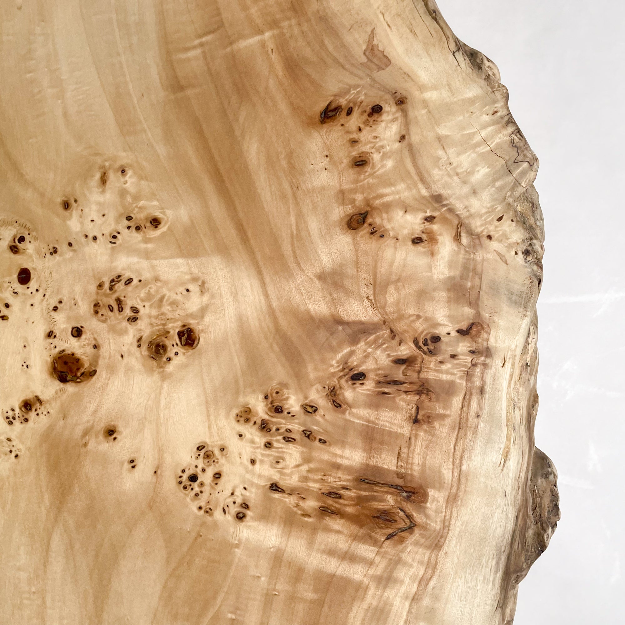 KIDOMEIMOKU ポプラ一枚板ダイニングテーブル｜150cm(4人掛け