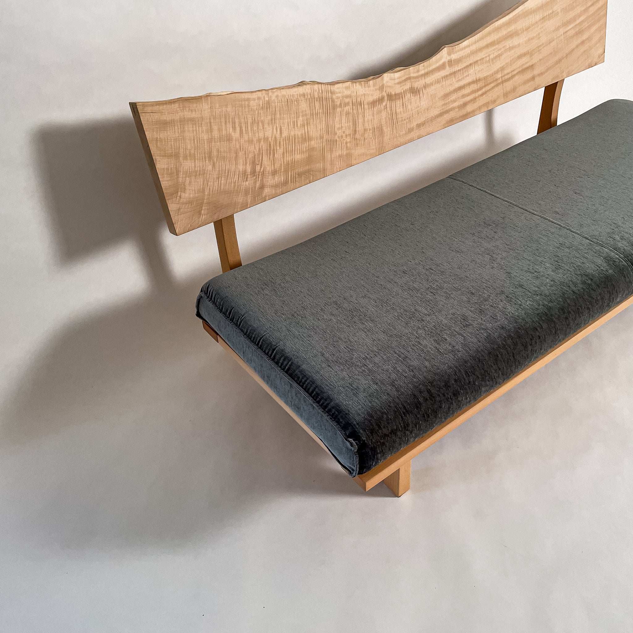 No.1991N3　栃（とち）/天然無垢 一枚板ソファ