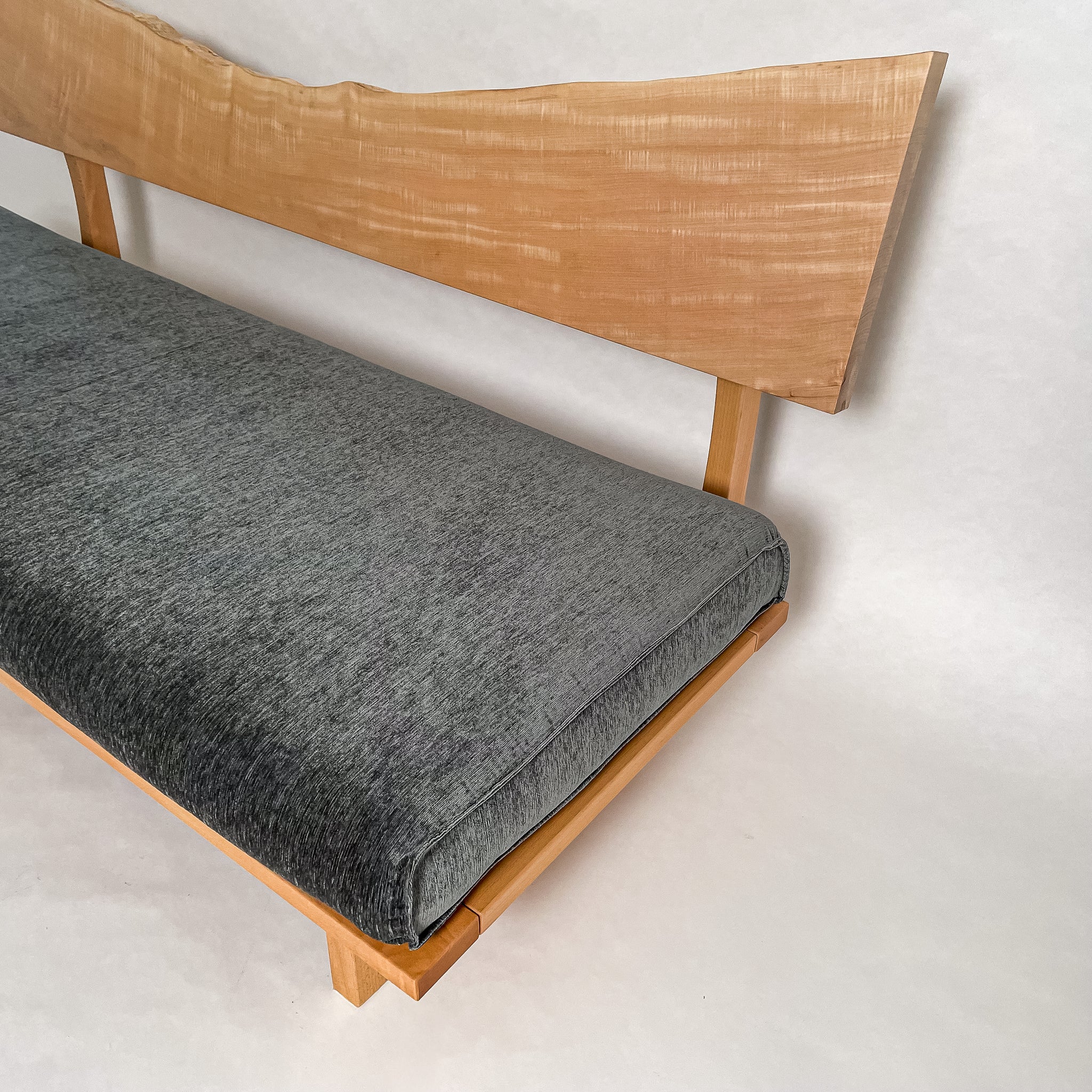 No.1991N3　栃（とち）/天然無垢 一枚板ソファ