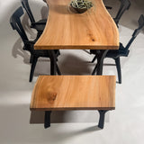 No.2161　欅（けやき）/一枚板ダイニングテーブル/& OSOROISU