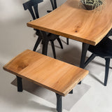 No.2161　欅（けやき）/一枚板ダイニングテーブル/& OSOROISU