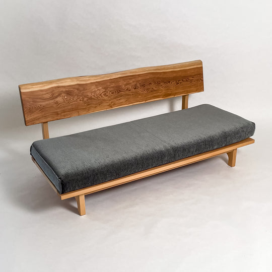 No.1990N3　吉野杉（よしのすぎ）/天然無垢 一枚板ソファ