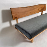 No.2021N3　欅（けやき）/天然無垢 一枚板ソファ