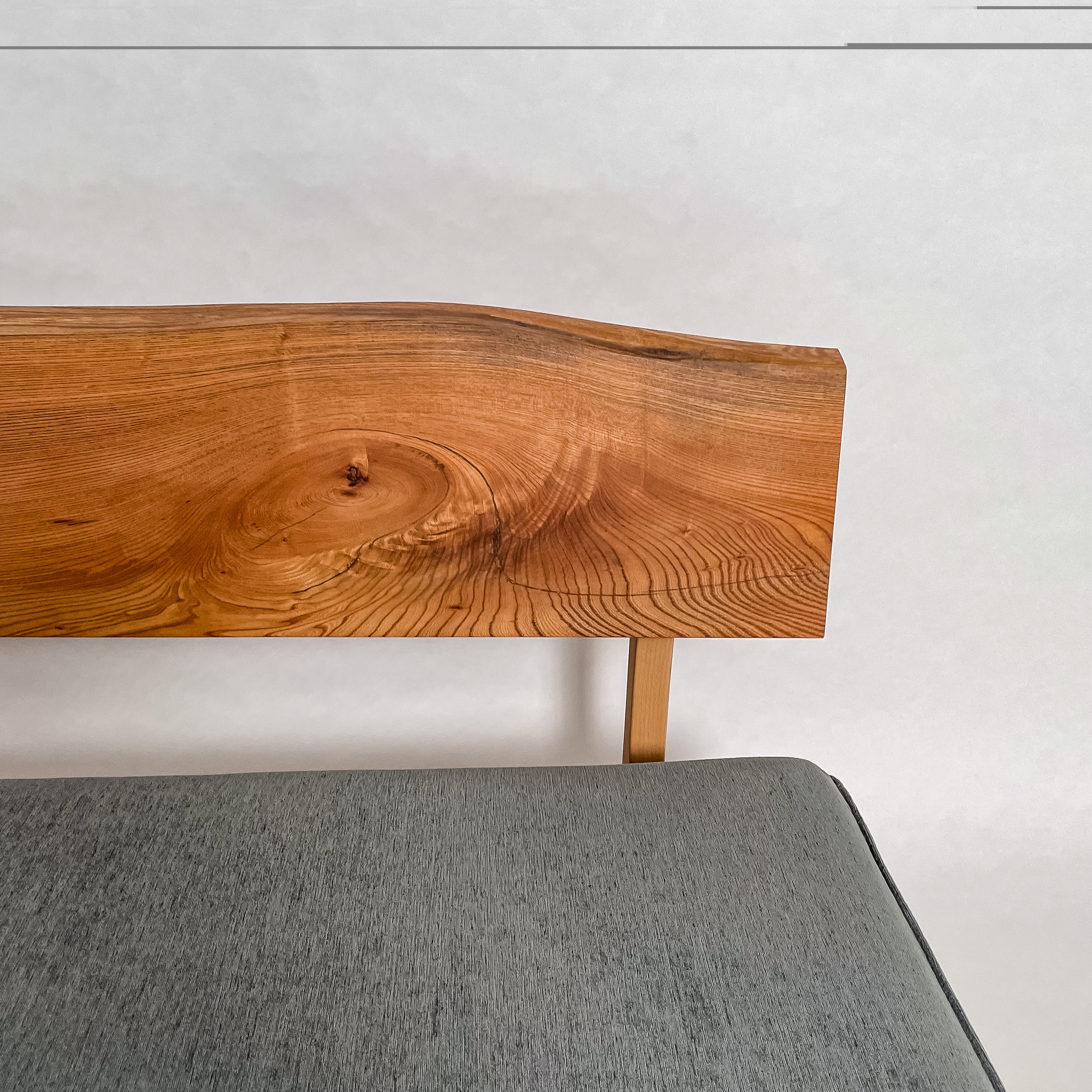 No.2021N3　欅（けやき）/天然無垢 一枚板ソファ