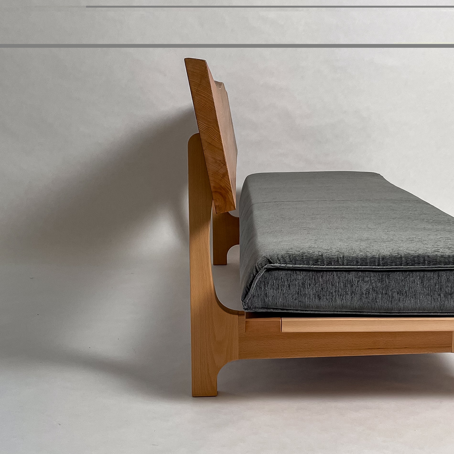 No.2021N3　欅（けやき）/天然無垢 一枚板ソファ