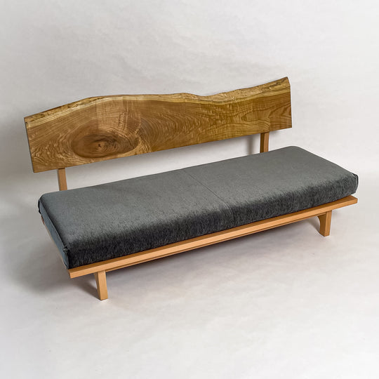 No.1989N3　黄檗（きはだ）/天然無垢 一枚板ソファ