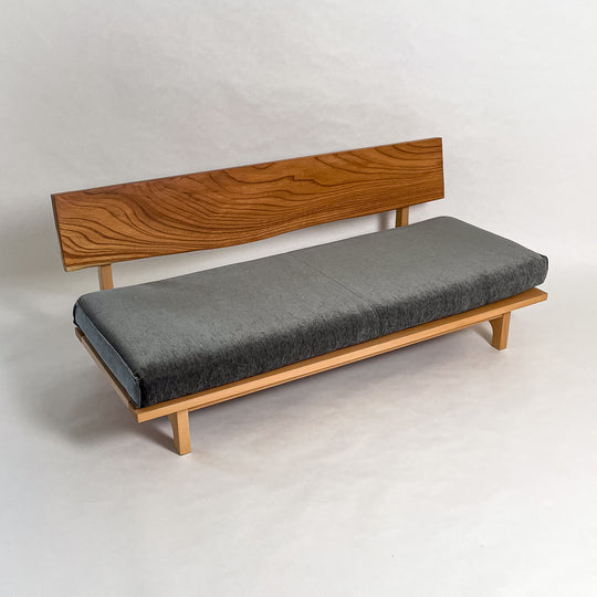 No.1994N3　欅（けやき）/天然無垢 一枚板ソファ