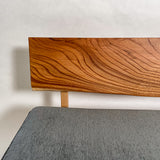 No.1994N3　欅（けやき）/天然無垢 一枚板ソファ