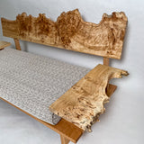 No.2053N　ポプラ/天然無垢 一枚板ソファ