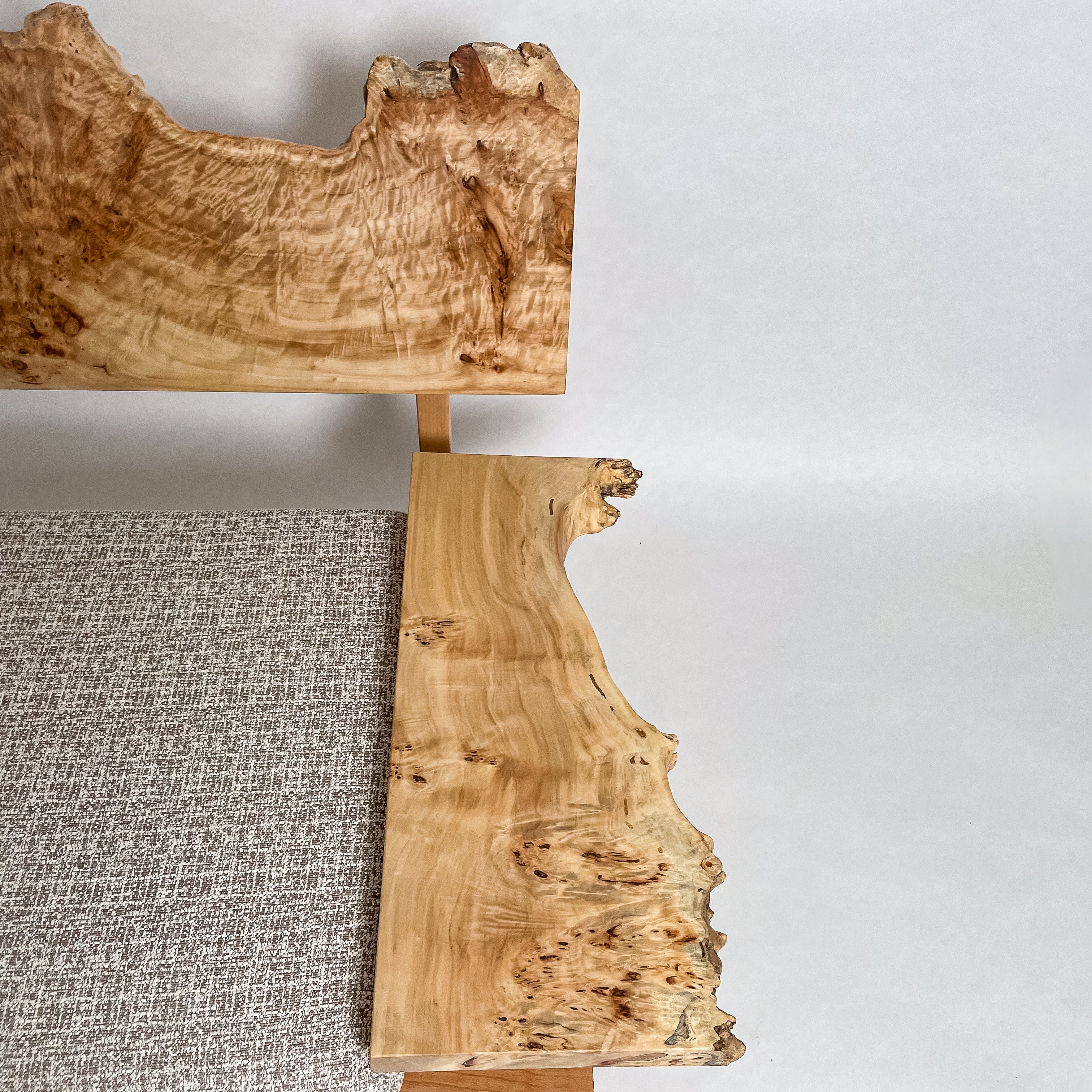 No.2053N　ポプラ/天然無垢 一枚板ソファ