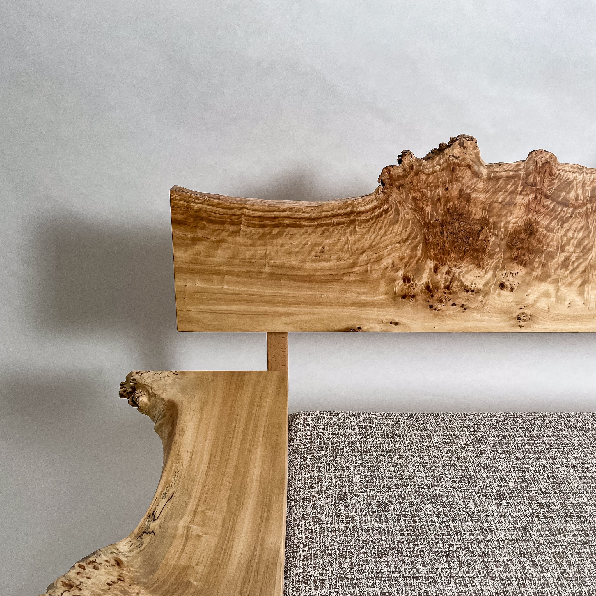 No.2053N　ポプラ/天然無垢 一枚板ソファ