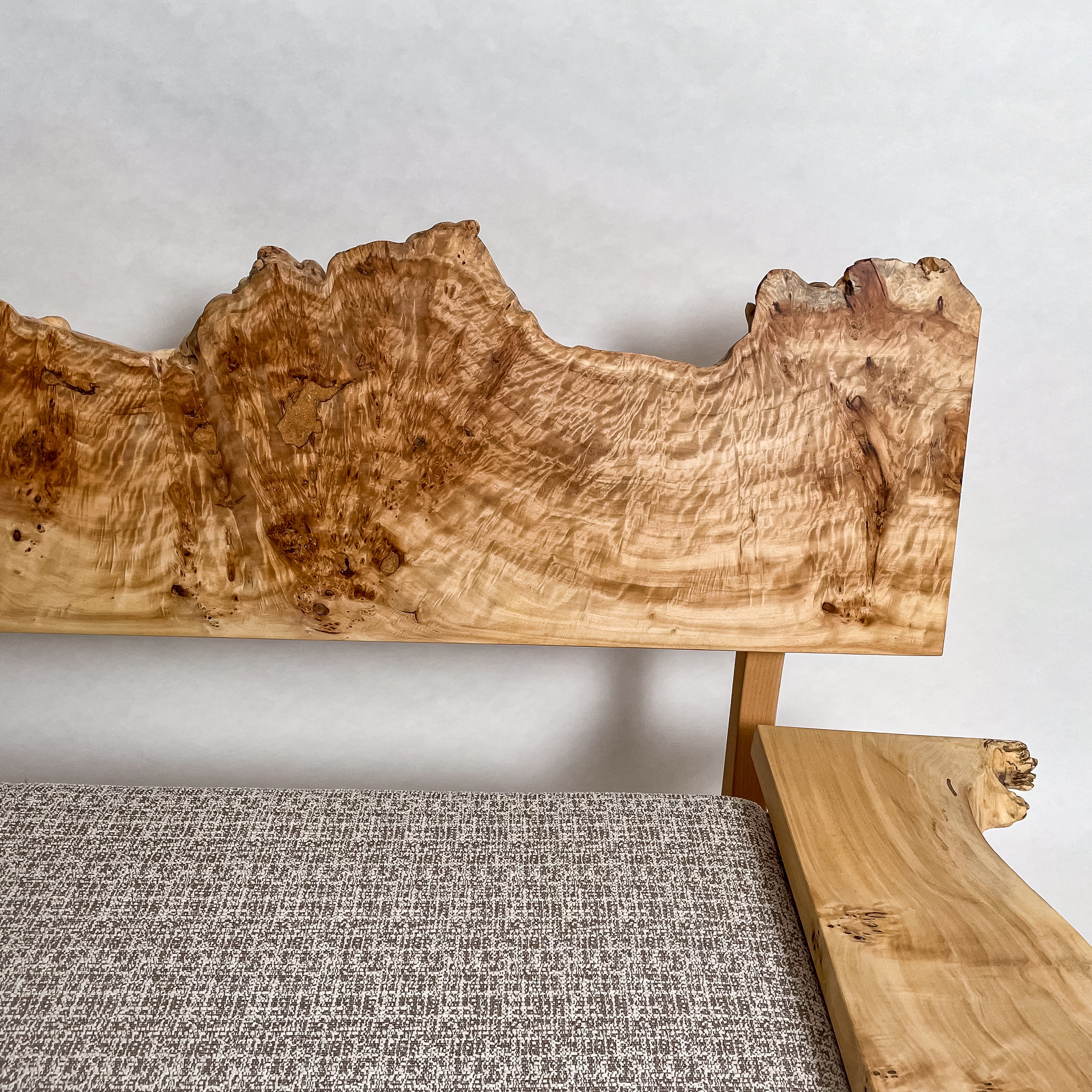 No.2053N　ポプラ/天然無垢 一枚板ソファ