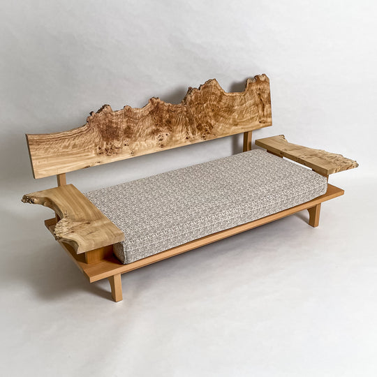 No.2053N　ポプラ/天然無垢 一枚板ソファ