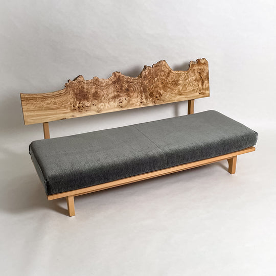 No.2053N3　ポプラ/天然無垢 一枚板ソファ