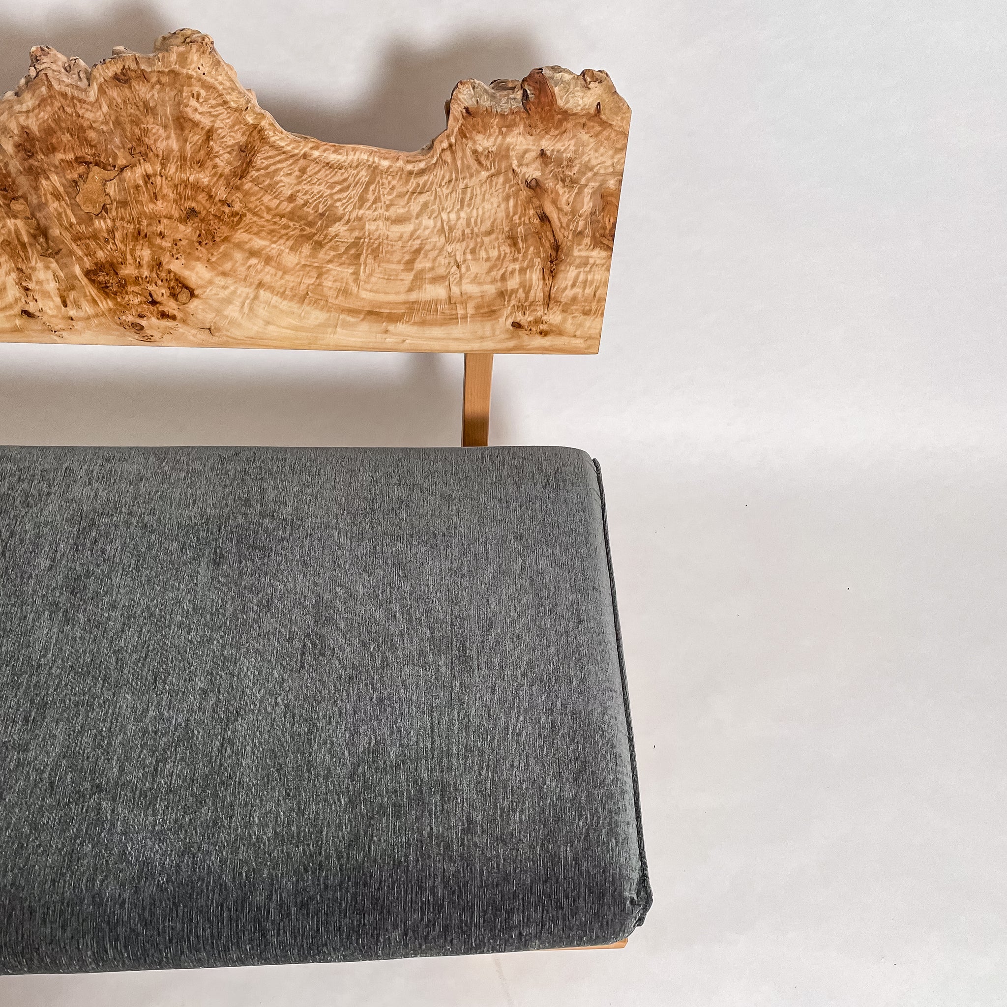 No.2053N3　ポプラ/天然無垢 一枚板ソファ