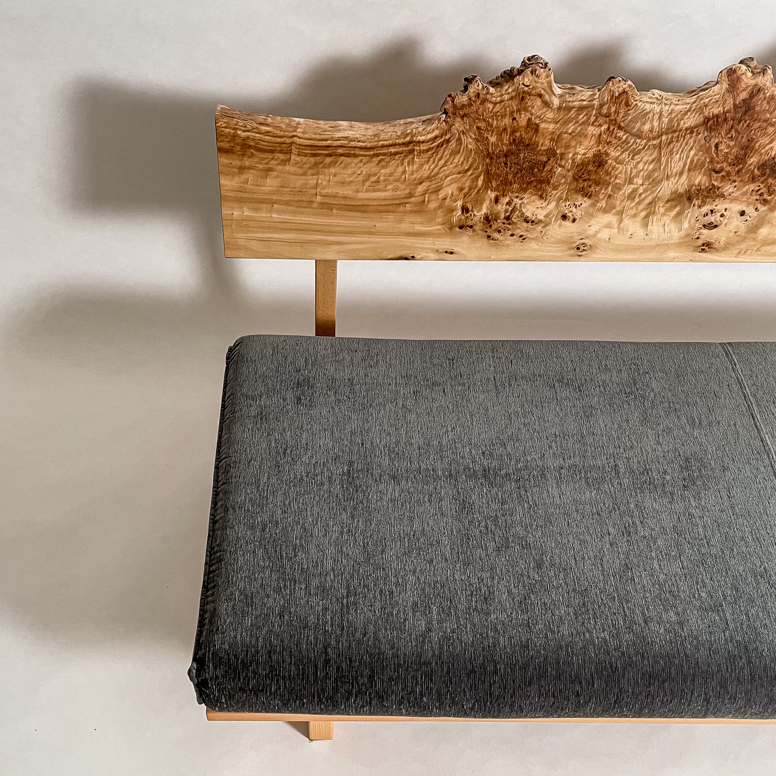 No.2053N3　ポプラ/天然無垢 一枚板ソファ