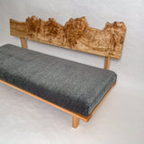 No.2053N3　ポプラ/天然無垢 一枚板ソファ