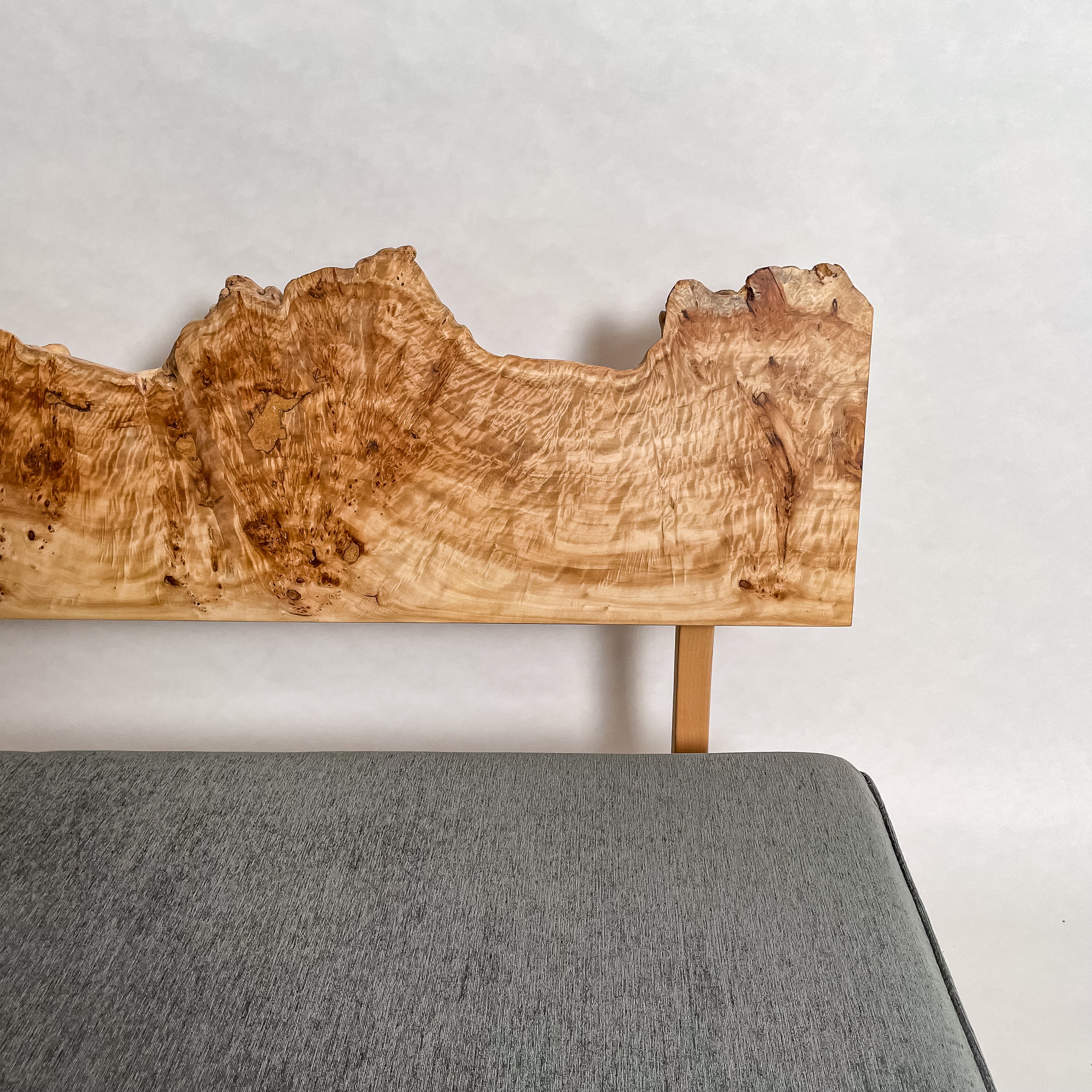 No.2053N3　ポプラ/天然無垢 一枚板ソファ