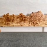 No.2053N3　ポプラ/天然無垢 一枚板ソファ