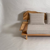 楠 無垢材 一枚板ソファ 2人掛け 横左半分 クッションあり