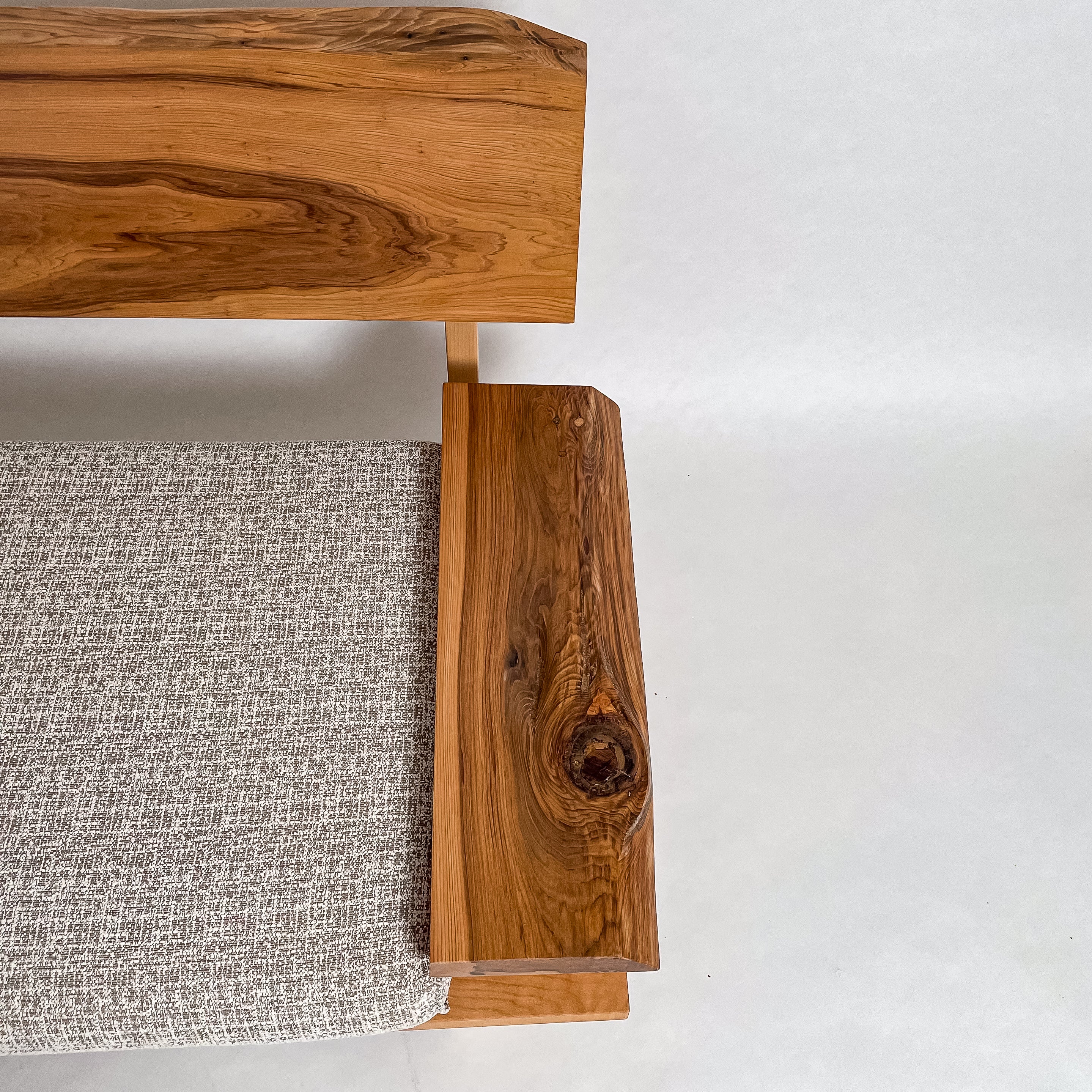 No.2047N　屋久杉（やくすぎ）/天然無垢 一枚板ソファ