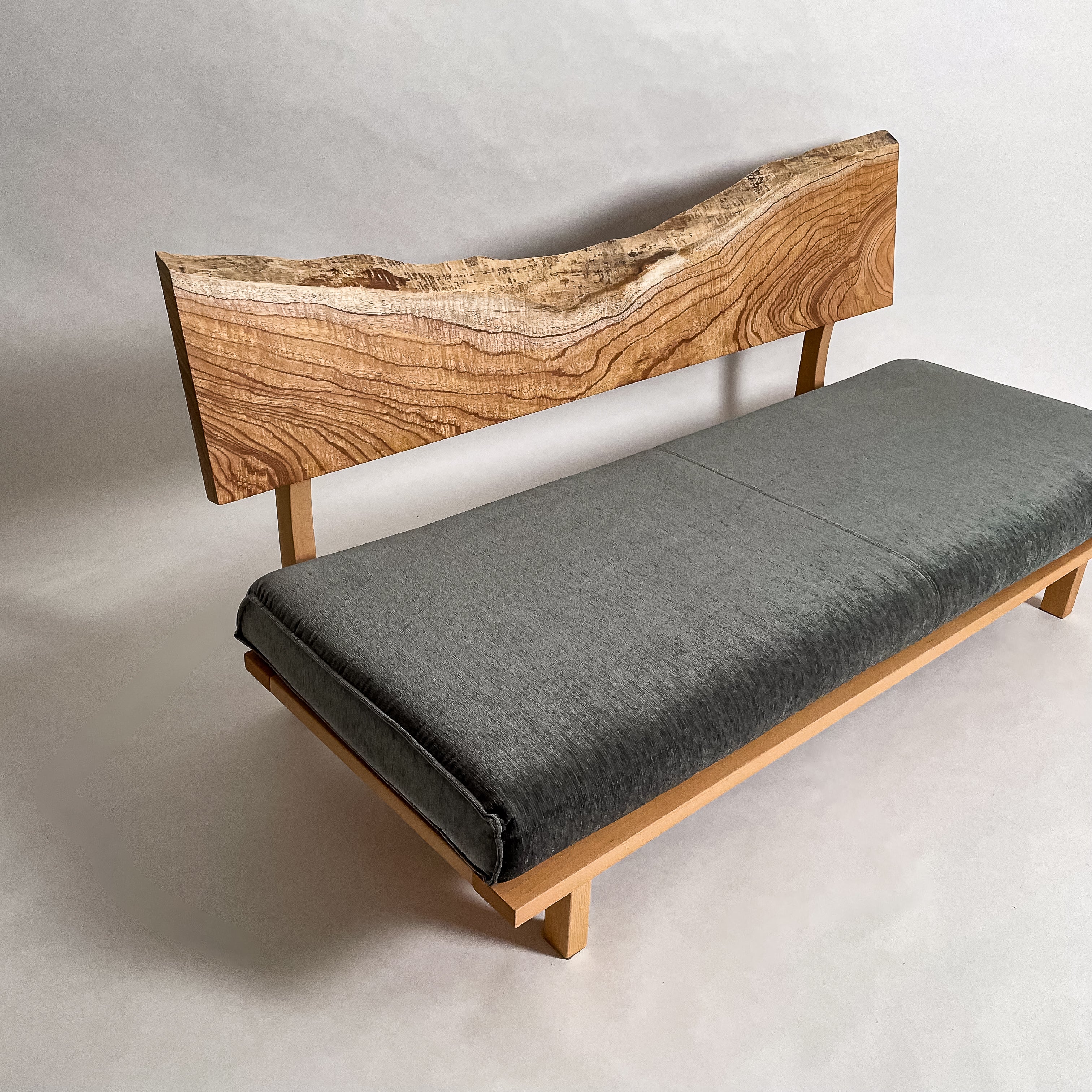 No.2048N3　センダン/天然無垢 一枚板ソファ