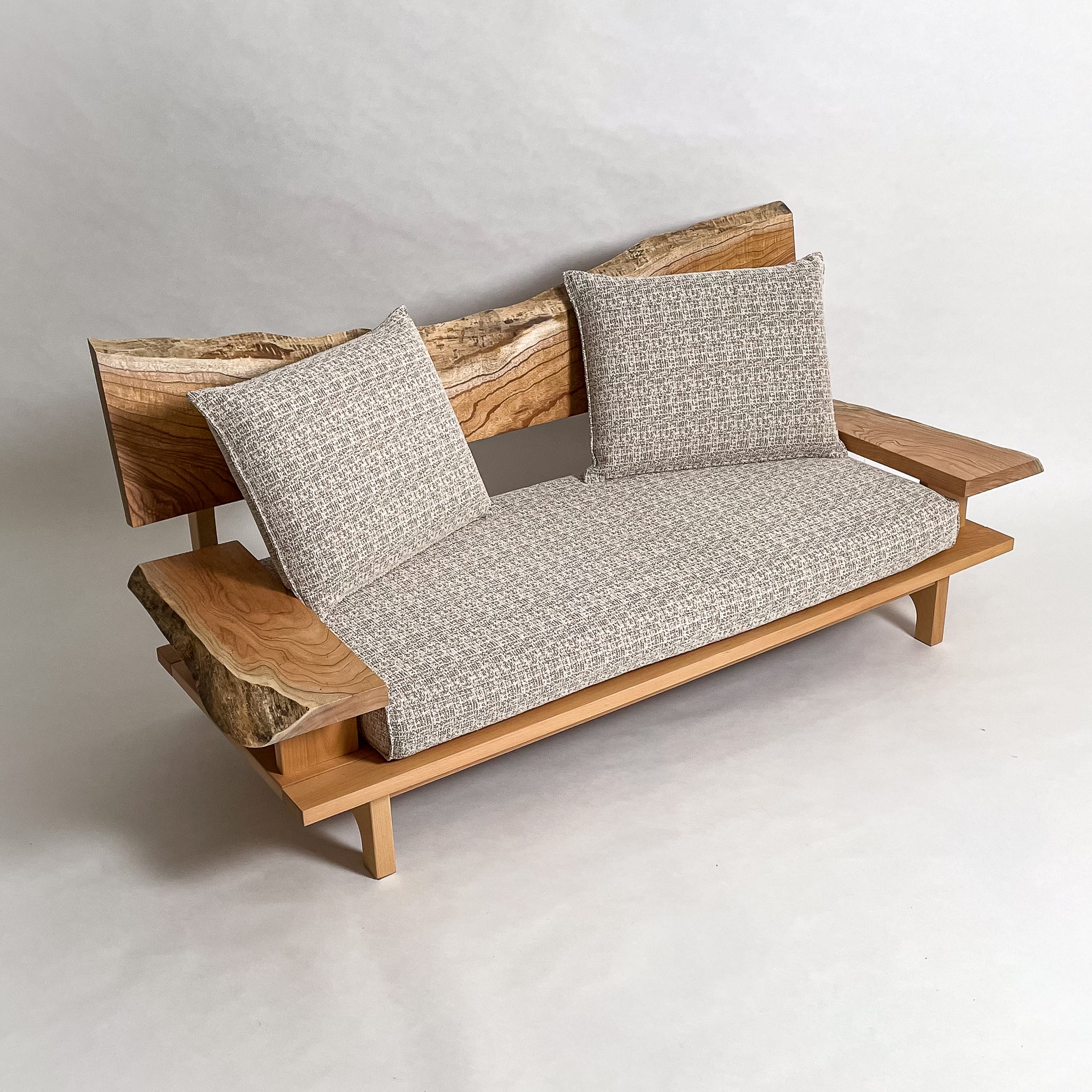 No.2240N　センダン/天然無垢 一枚板ソファ