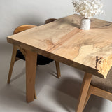 No.2195　栃（とち）/一枚板ダイニングテーブル