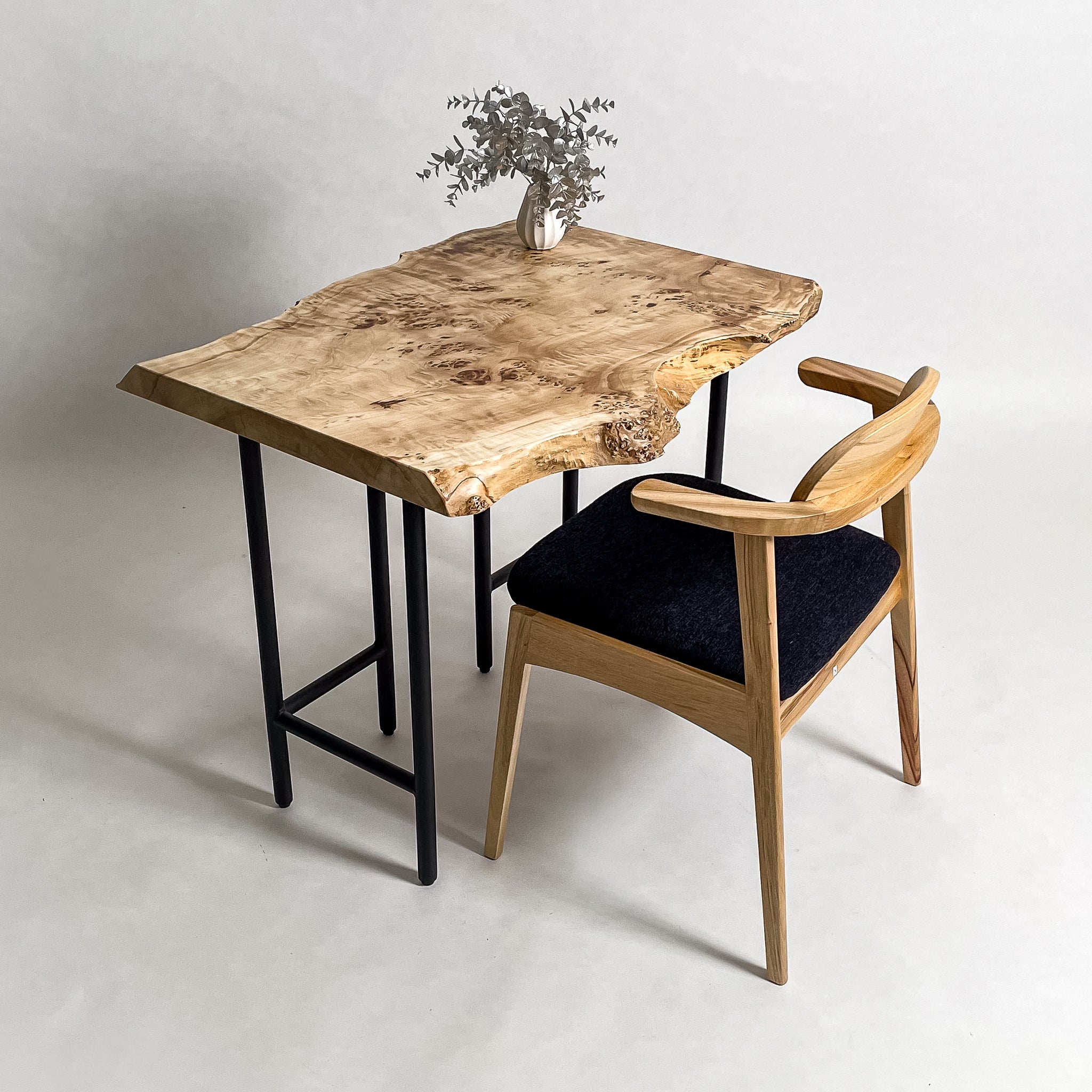 KIDO MEIMOKU ポプラ一枚板デスク｜85cm – 【公式】鬼童銘木