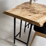 No.2134　ポプラ/一枚板デスク