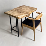 No.2134　ポプラ/一枚板デスク