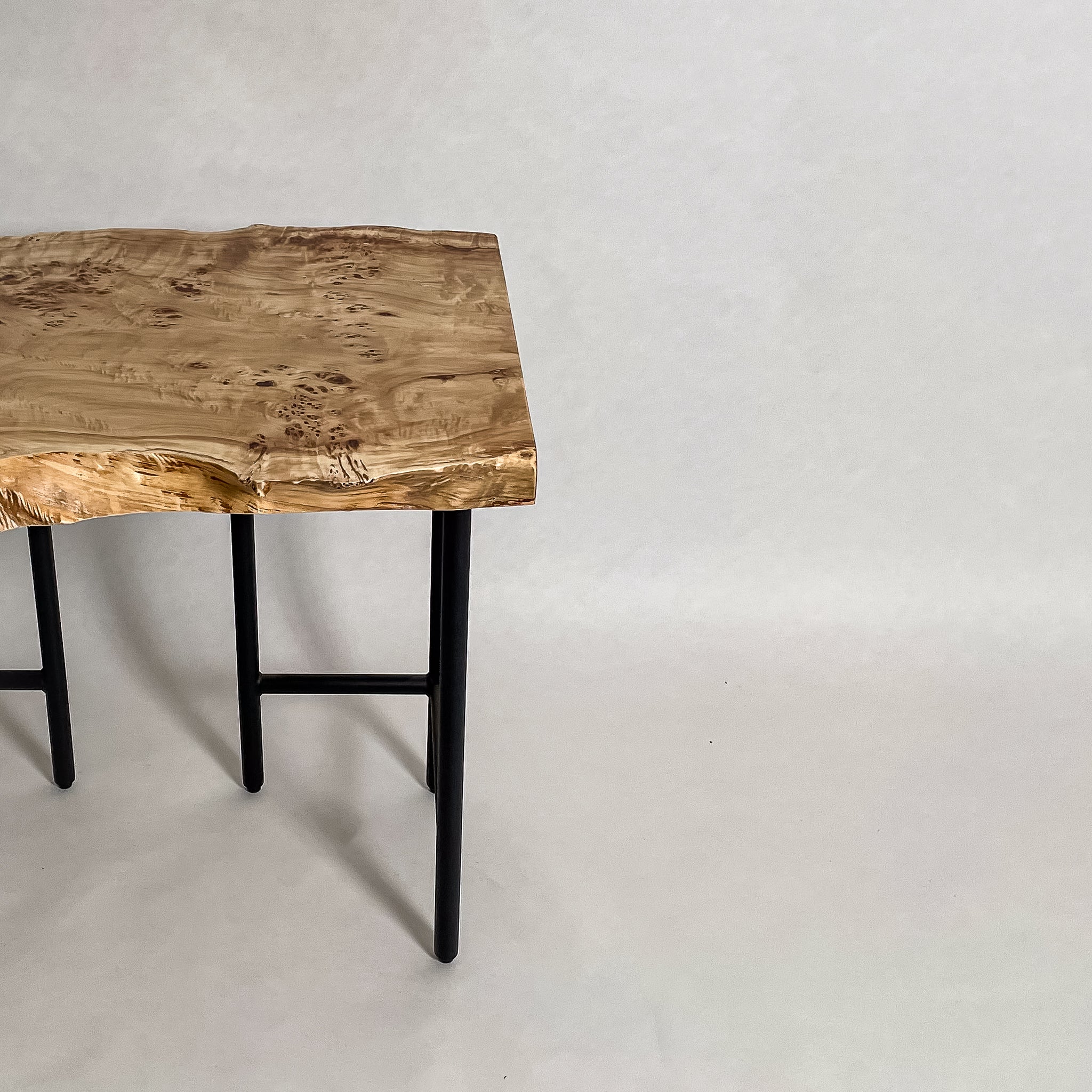 No.2134　ポプラ/一枚板デスク