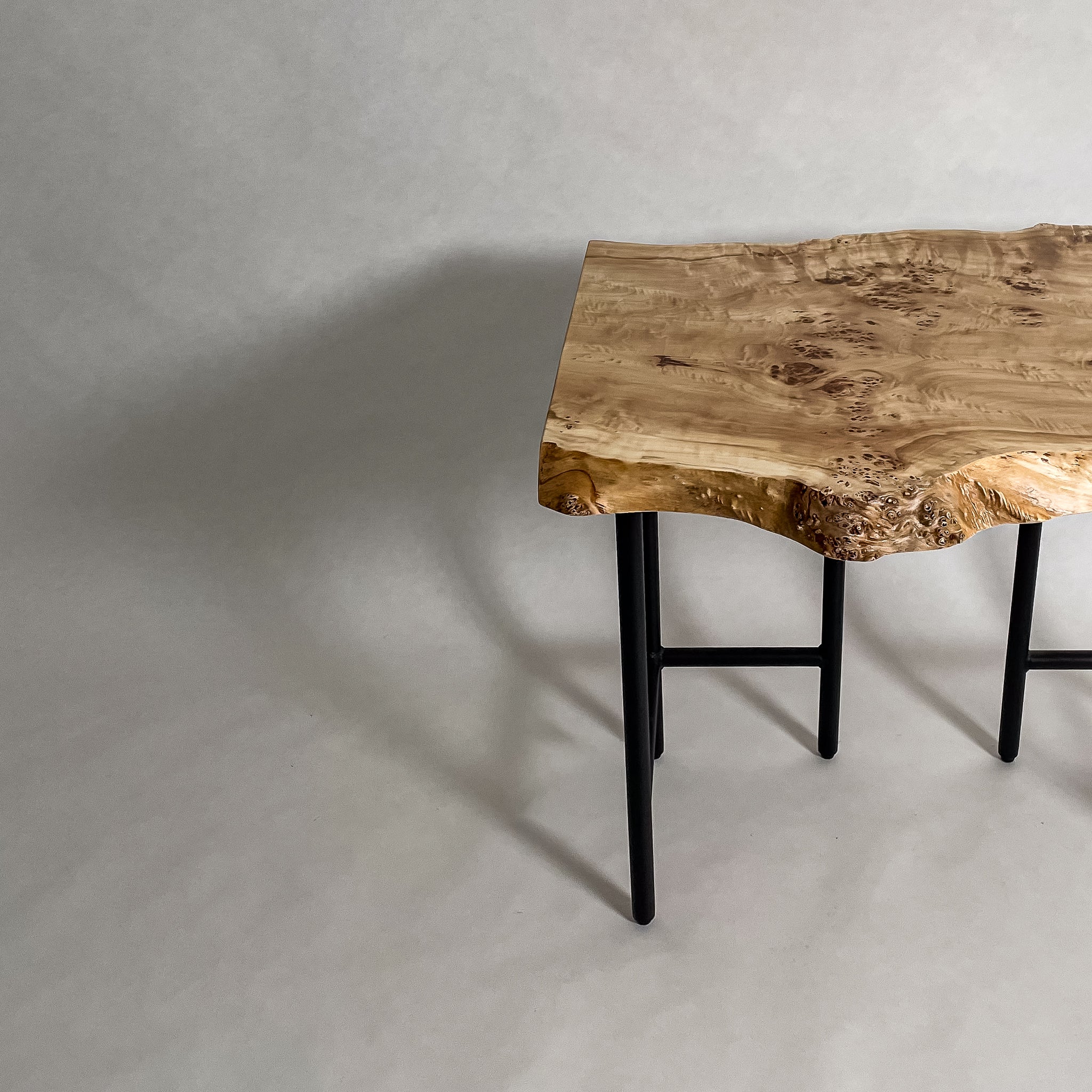 No.2134　ポプラ/一枚板デスク