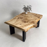 No.2134　ポプラ/一枚板ローテーブル