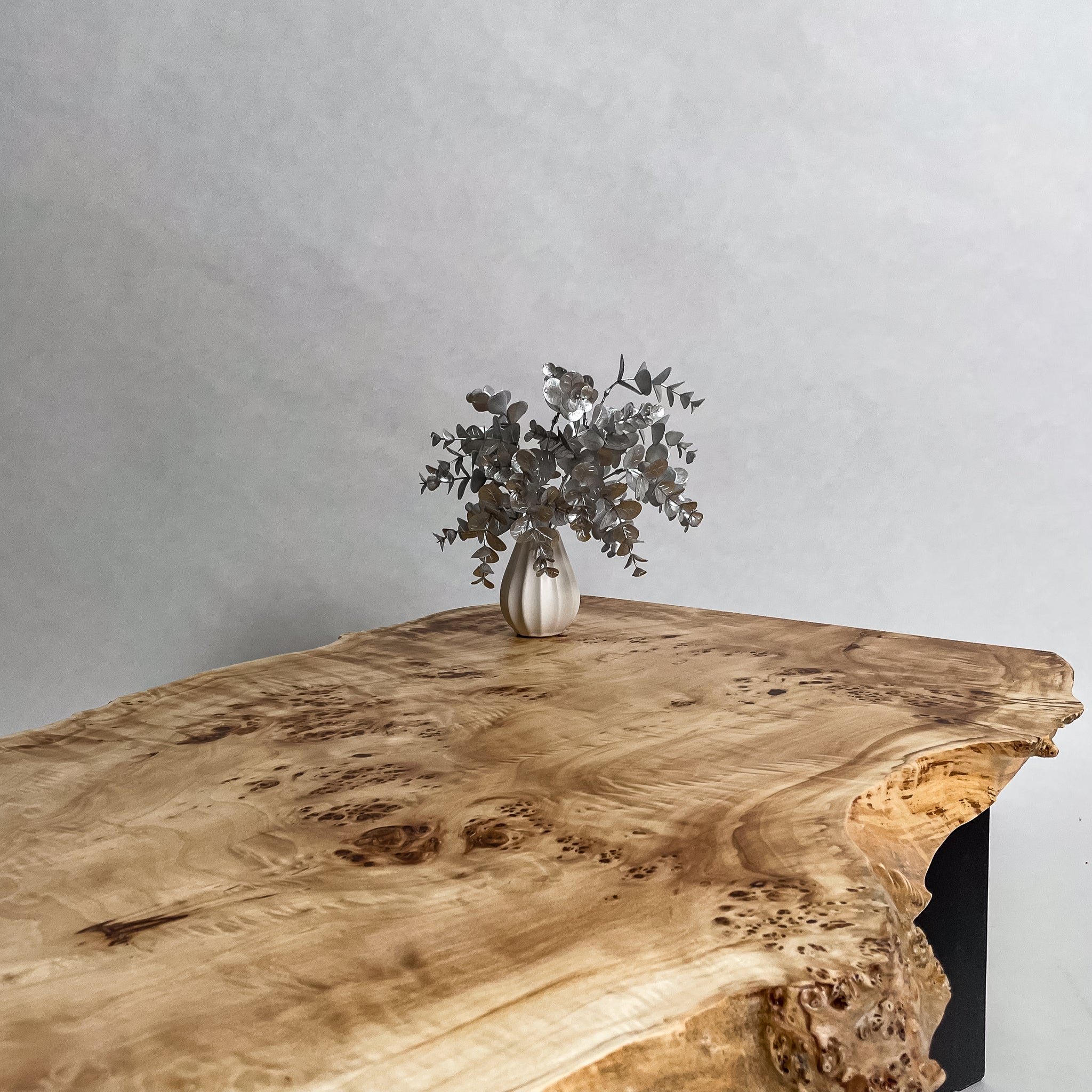 No.2134　ポプラ/一枚板ローテーブル