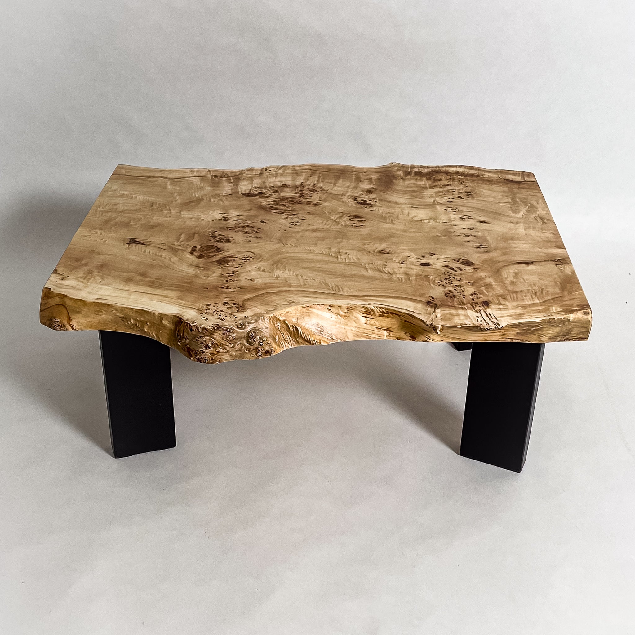 No.2134　ポプラ/一枚板ローテーブル