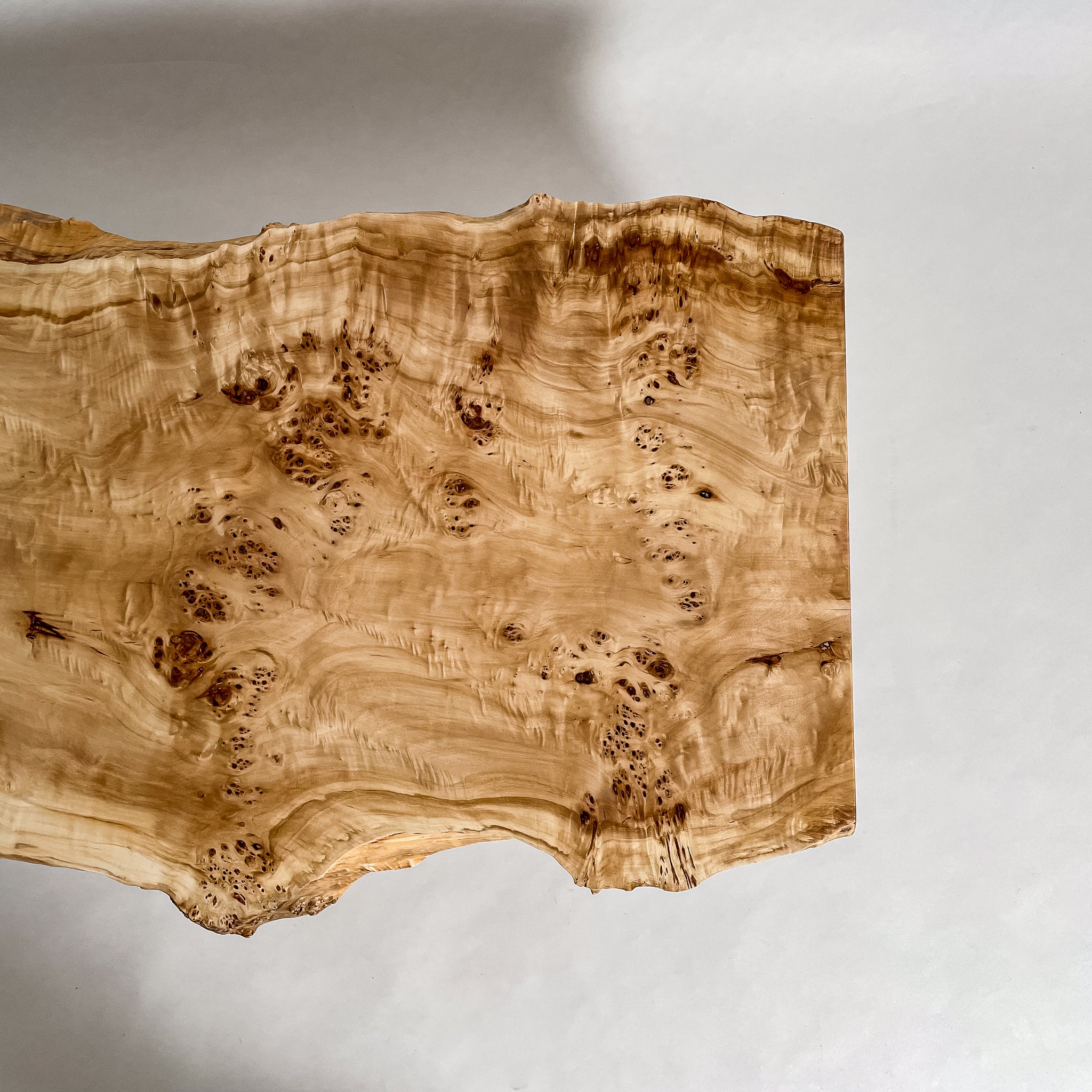 No.2134　ポプラ/一枚板ローテーブル