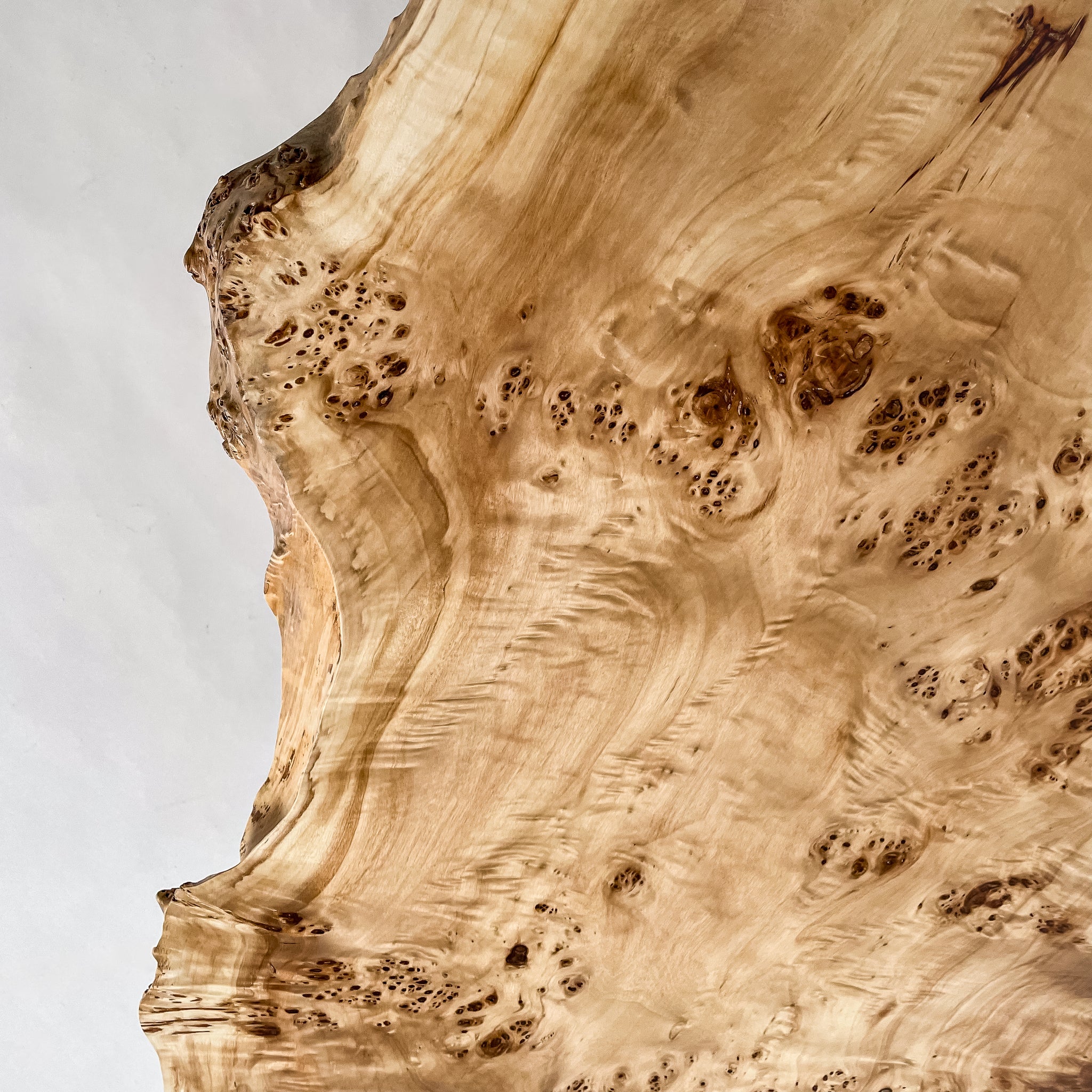 No.2134　ポプラ/一枚板ローテーブル