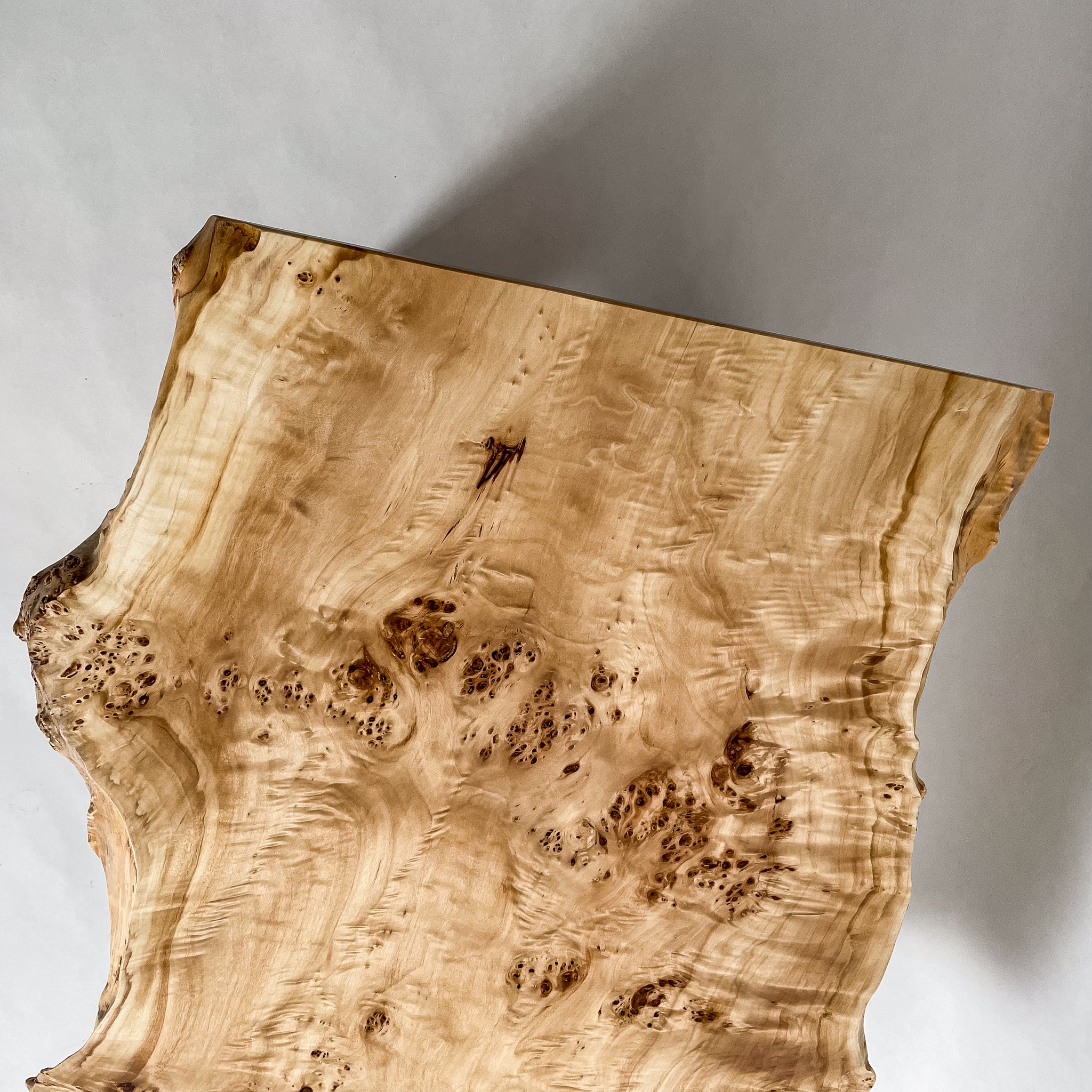 No.2134　ポプラ/一枚板ローテーブル