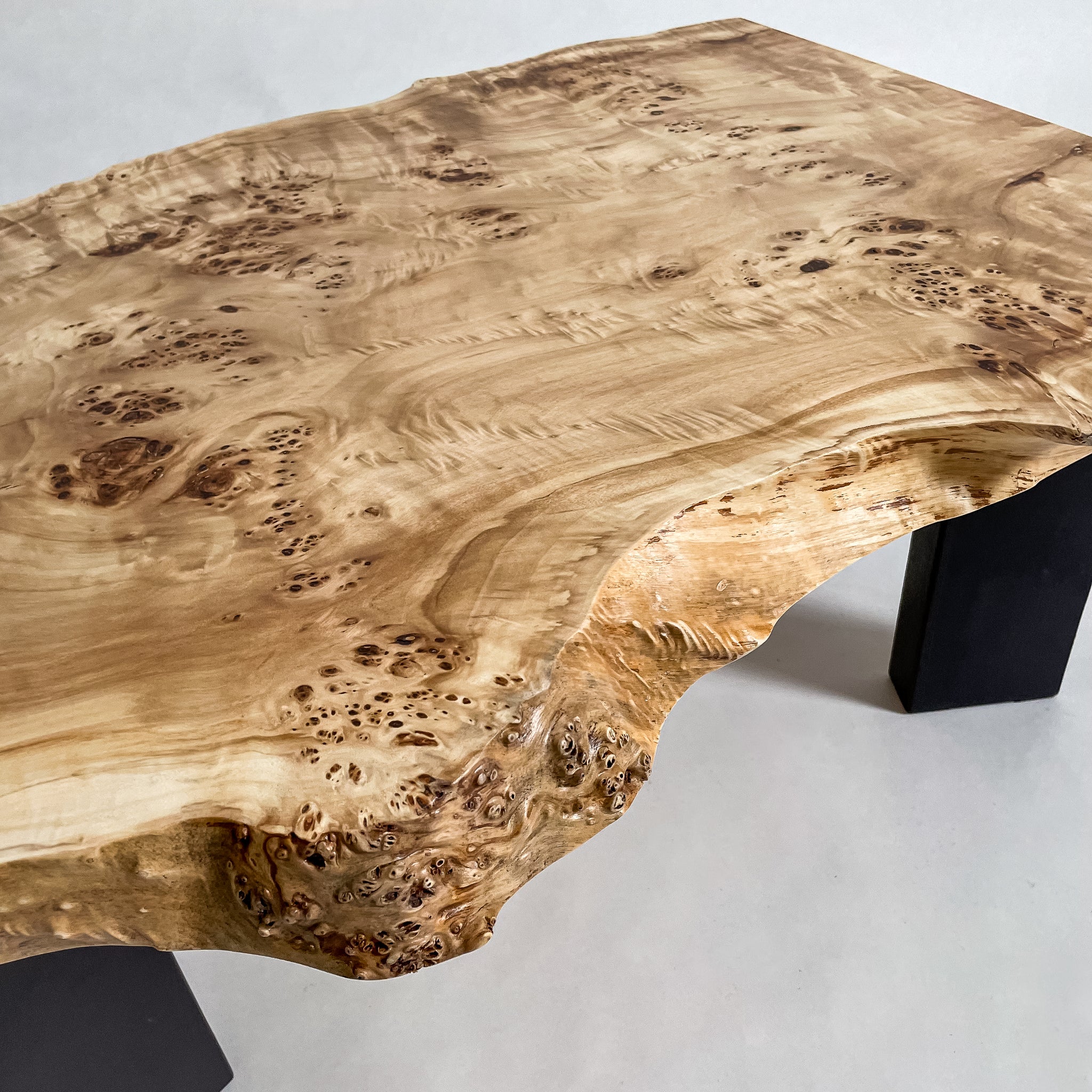 No.2134　ポプラ/一枚板ローテーブル