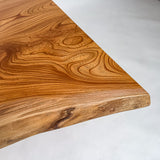 No.2174　欅（けやき）/一枚板ダイニングテーブル