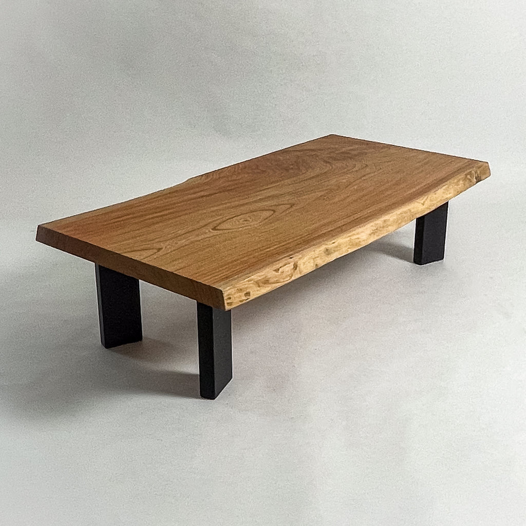 鬼童銘木】No.2147 一枚板欅（けやき）センターテーブル – 【公式