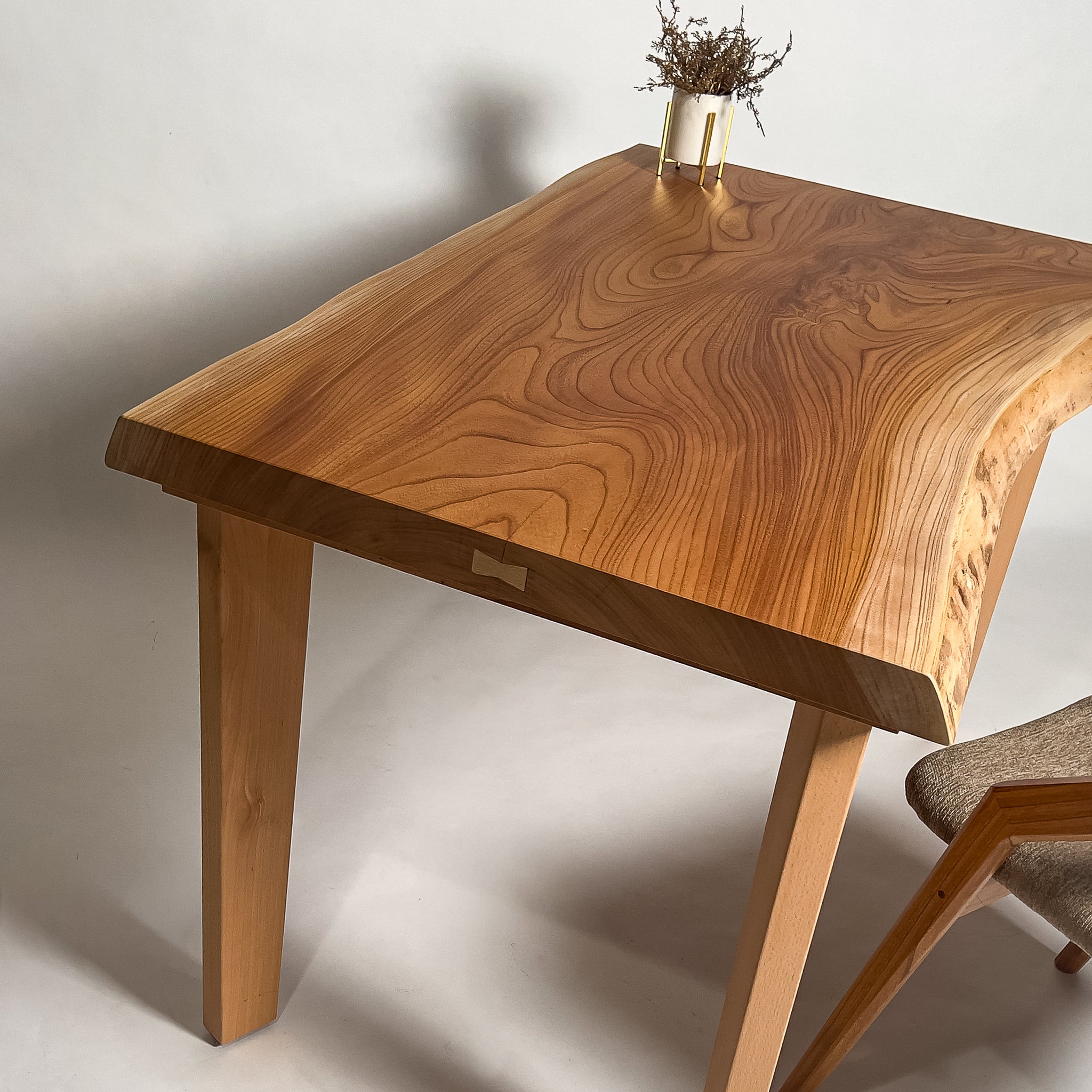 No.2174　欅（けやき）/一枚板ダイニングテーブル