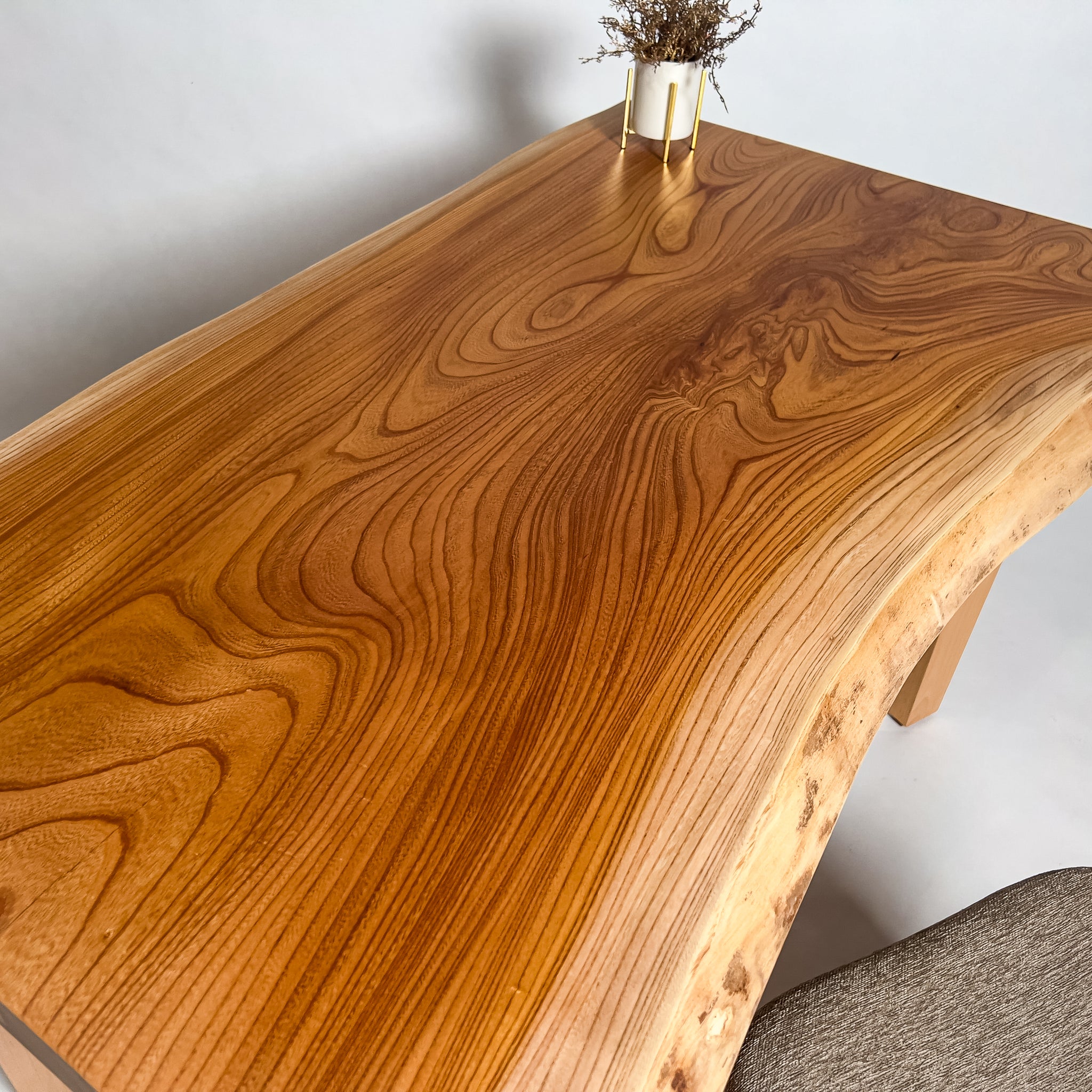 No.2174　欅（けやき）/一枚板ダイニングテーブル