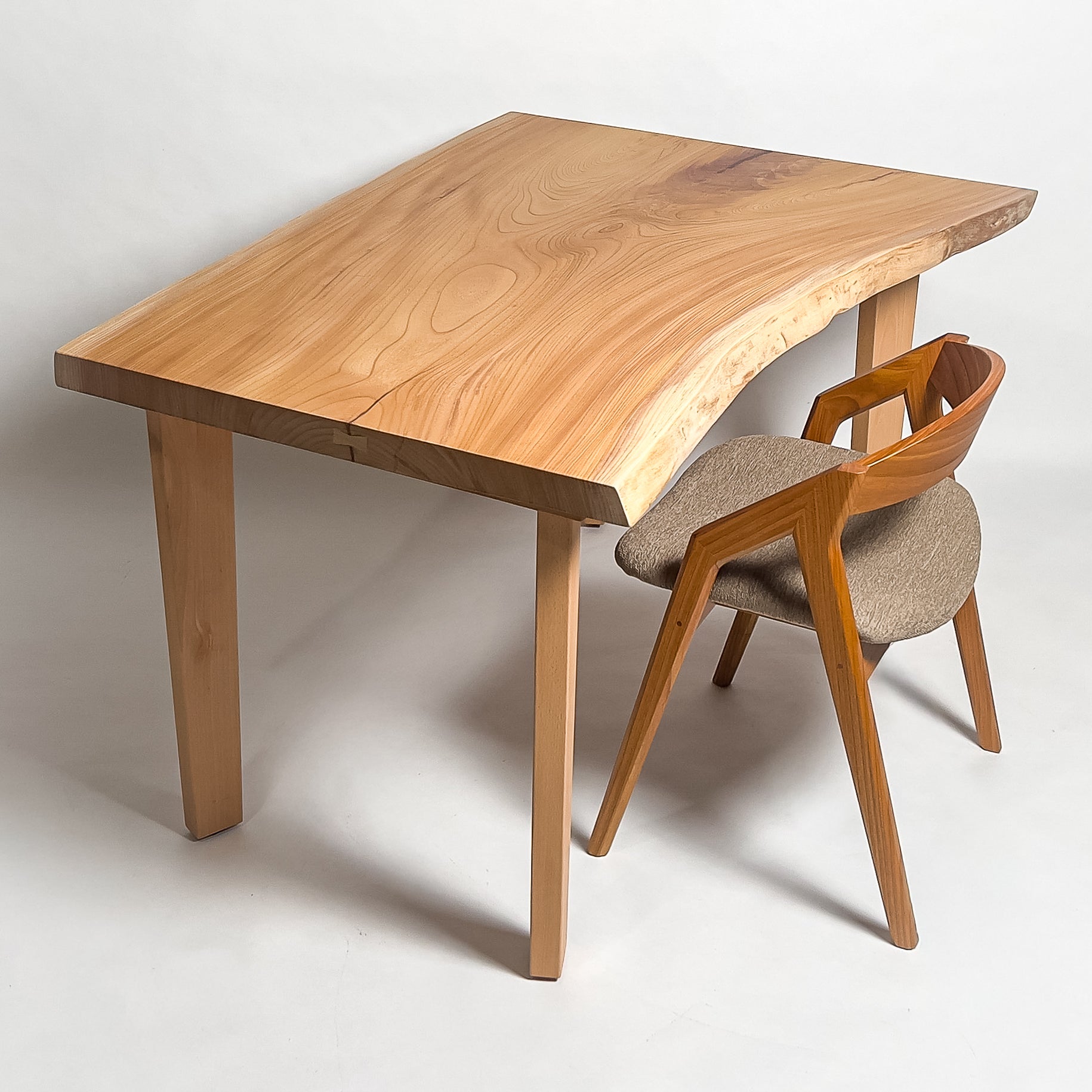 No.2172　欅（けやき）/一枚板ダイニングテーブル