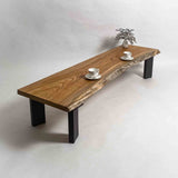 No.2111　欅（けやき）/一枚板ローテーブル