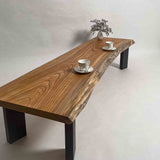 No.2111　欅（けやき）/一枚板ローテーブル